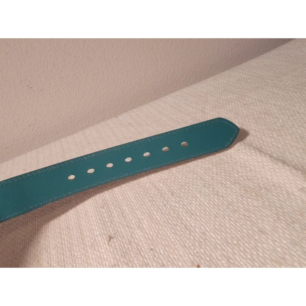 CatchFly Studio Tooled Leather Belt Arrow Embroidery Girl Size Small Western‎